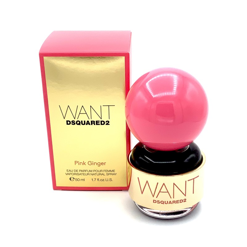 DSQUARED2 WANT PINK GINGER 50ML